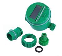 Watering System Timer for Garden and Lawn with Adjustable Schedule and Manual Control, Equipped with Rain Delay to Save Water During Rainy Conditions