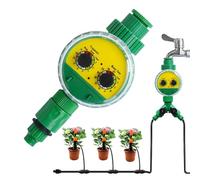 Watering Timer - Abs 12cm Drip | Automatic 16X Daily Garden Watering, Adjustable Frequency Time, Watering for Roof Laws, Easy - Practical Solution for All Users