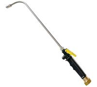 Watering Wand For Hanging Baskets, Garden Hose Sprayer With Adjustable Nozzle, Car Pet Window Cleaning Tool, Great For Watering Seedbeds, Hanging Plants, Deck Plants. (Upgrade 90-degree curved nozzle)