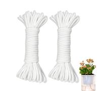 Watering Wick Cord - Plant Irrigation String, Root Feeding with Steady Absorption, Botanical Maintenance with Growth Support, Potting Tool, Long Lasting Material for Effortless Plant Hydration