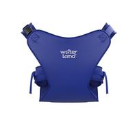 WaterLand Baby Carrier Innovative Carrier Seat for Water and Land Blue - Waterproof Chest Strap for Toddlers with Adjustable Straps, Lightweight Carry Seat for Pool and Beach