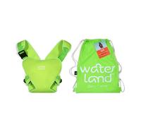 WaterLand Baby Carrier Innovative Carrier Seat for Water and Land Green - Waterproof Chest Strap for Toddlers with Adjustable Straps, Lightweight Carry Seat for Pool and Beach