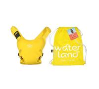WaterLand Baby Carrier Innovative Carrier Seat for Water and Land Yellow - Waterproof Chest Strap for Toddlers with Adjustable Straps, Lightweight Carry Seat for Pool and Beach