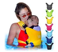 WaterLand Baby Carrier - Innovative Carrier You Can Use Both in Water & Land - Waterproof Infant Chest Holder with Adjustable Straps, Lightweight Toddler Harness for Pool and Beach