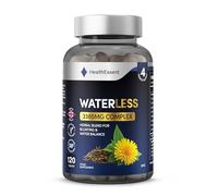 WaterLess 3200mg - Water Retention Tablets for Women & Men - Support Bloating and Digestion with Natural Detox - High Strength Dandelion Root and Green Tea - 120 Vegan Water Tablets - Made in UK