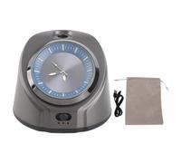 Waterless Car Diffuser for Essential Oil, Portable Air Freshener with Clock, USB Cordless Battery Operated Aromatherapy Diffuser, Aluminum Alloy Shell for Travel Office Home Use