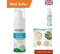 Waterless Cat Bath | No Rinse Waterless Dry Shampoo for Cats 150ml