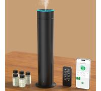Waterless Diffuser, BraveKoi Waterless Oil Diffusers 150ml Smart Diffuser Covers 1200 Square Feet, Mist Diffusers with Remote Control and Smart APP is Suitable for Home, Room, Office, Spa, Hotel