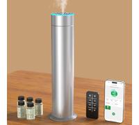 Waterless Diffuser, BraveKoi Waterless Oil Diffusers 150ml Smart Diffuser Covers 1200 Square Feet, Mist Diffusers with Remote Control and Smart APP Suitable for Home, Room, Office, Spa, Hotel