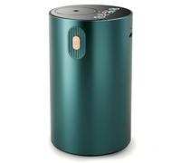 Waterless Essential Oil Diffuser Portable: Rechargable Aromatherapy Diffuser for Car and Home - 4 Concentration Adjustments and Timers (Dark Green)