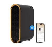 Waterless Essential Oil Diffuser,Smart Scent Air Machine for Home - 1500 Sq Ft Coverage, Smart Cold Air Technology, Bluetooth-Compatible Hotel Collection Diffuser for Office & Hotel,Spa Use (Black)