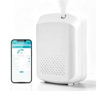 Waterless Essential Oil Diffuser, Waterless Oil Diffuser 400ml Large Capacity, Phone Control Aromatherapy Diffusers Humidifier with Time Settings, Aromatherapy Scent Diffuser for Home, SPA,Office