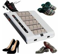 Waterless Shoe Sole Cleaner Polisher, Sole Cleaning Machine with Automatic Sensor 260 RPM 1000 Pa Suction Rub + Suck 2-in-1