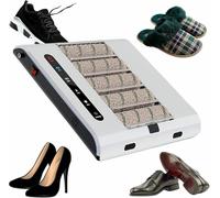 Waterless Shoe Sole Cleaner Polisher, Sole Cleaning Machine with Automatic Sensor 260 RPM 1000 Pa Suction Rub + Suck 2-in-1