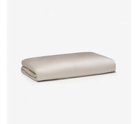 Waterlily 100% Bamboo Lyocell Fitted Sheet Double King Size Bed Sheets Luzury Vegan Silk Soft Natural Organic Cooling Breathable Bedding (Beige, King)