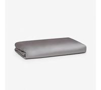 Waterlily 100% Bamboo Lyocell Fitted Sheet Double King Size Bed Sheets Luzury Vegan Silk Soft Natural Organic Cooling Breathable Bedding (Grey, Double)
