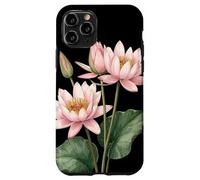 Waterlily Flower Scientific Name Vintage Illustration Flora Case for iPhone 11 Pro