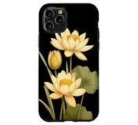Waterlily Flower Scientific Name Vintage Illustration Flora Case for iPhone 11 Pro