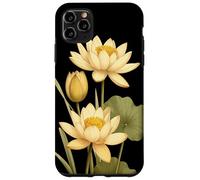 Waterlily Flower Scientific Name Vintage Illustration Flora Case for iPhone 11 Pro Max