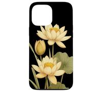 Waterlily Flower Scientific Name Vintage Illustration Flora Case for iPhone 13 Pro Max