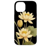 Waterlily Flower Scientific Name Vintage Illustration Flora Case for iPhone 14