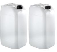 Waterline 25L Litre Water Storage Container, Jerrican, Drum, Jerry Can x 2