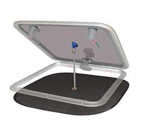Waterline Design Mosquito NET/Bug Screen for Boats Setup from The Inside with Magnet or Suction Cup. for a Bug Environment. for All Brands of Regular hatches. (#1410)