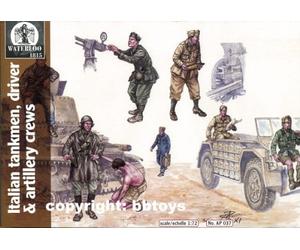 WATERLOO 1815 AP037 - Italian Tankmen, Drivers and Artillery Crews