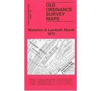 Waterloo and Lambeth Marsh 1872: London Large Scale 07.84 (Old Ordnance Survey Maps of London - Yard to the Mile)