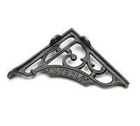 Waterloo Pair of Shelf Brackets Antique Cast Iron 125mm x 125mm / 5″ x 5″