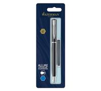 Waterman [2029061] Allure Fountain Pen Fine Nib Blue Ink