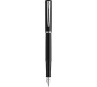 Waterman Allure Fountain Pen | Black Lacquer | Fine Nib | Blue Ink | Gift Box