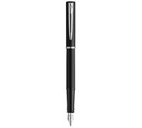 Waterman Allure Fountain Pen | Black Lacquer | Fine Nib | Blue Ink | Gift Box