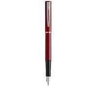 Waterman Allure Fountain Pen | Red Lacquer | Fine Nib | Blue Ink | Gift Box