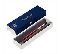 Waterman Allure Fountain Pen with Engraving in Red Gift for Men and Women Inspired by Paris Fashion Personalised Engraved Blue Ink Medium Tip Elegant Laser Engraving