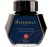 Waterman Fountain Pen Ink | Audacious Red | 50ml Bottle