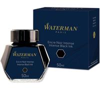 Waterman Fountain Pen Ink | Intense Black | 50ml Bottle black
