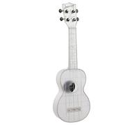 Kala KA-WMT-CL-S Waterman Soprano Ukulele Frosted Glass Transparent