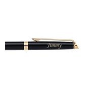 Waterman Hemisphere Ball Pen - Black & Gold