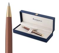 Waterman Hémisphère Ballpoint Pen | Copper Red (The Understated Edit Collection) | Medium Point with Blue Ink | Gift Box