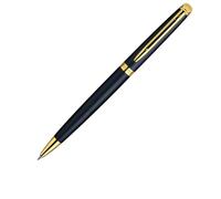 Waterman Hemisphere Matte Black Gold Trim Ball Pen, Delightful Writing Experienc