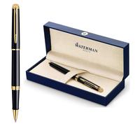 Waterman Hemisphere Rollerball Pen - Black Gold Trim