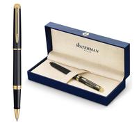 Waterman Hemisphere Rollerball Pen Engraved - Personalized Matte Black GT