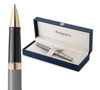 Waterman Hémisphère Rollerball Pen | Stone Grey (The Understated Edit Collection) | Fine Point with Black Ink | Gift Box