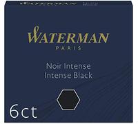 Waterman International Fountain Pen Cartridges Black 1 Pack of 6aa