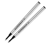 Waterman Rollerball Refill Fine Black Blister - Twin Pack (S0954850)