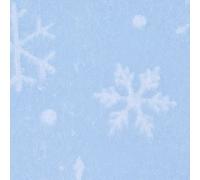 Watermarked Snowflakes White on Light Blue Christmas suttons Printed Patterned Tissue Wrapping Paper Luxury 5 Sheets
