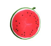 (Watermelon-33cm, 33*33cm/13*13inch) 16" Fruit Design Couch Chair Sofa Throw Pillow Round Soft Cushion Seat Pad