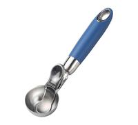Watermelon Ball Cutter - 20 x 4.5 cm Stainless Steel Ice Cream Spoon, Pop Scoop with Non-Slip Handle, Cantaloupe Ballmaker Ergonomic Dessert Lifter Stainless Steel Kitchen Utensil for Baking Pl