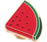 Watermelon Brooch Pin for Women Cute Cartoon Fruit Shape Lapel Badge Jewelry for Scarves and Cardigans Easy to Wear Unique Idea